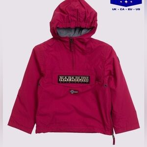 Napapijri Fuchsia Hooded Jacket ( authentic)